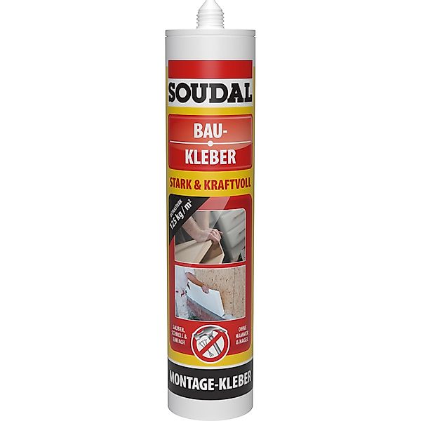 Soudal Montagekleber 390 g Weiß günstig online kaufen
