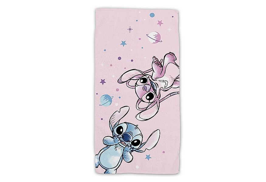 Disney Strandtuch Lilo & Stitch Strandhandtuch – Weiches Polyester-Badetuch günstig online kaufen