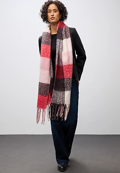 STREET ONE Schal, mit Fransen am Saum günstig online kaufen