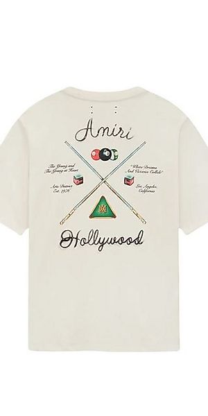 AMIRI Print-Shirt Amiri POOL CUE TEE Alabaster günstig online kaufen