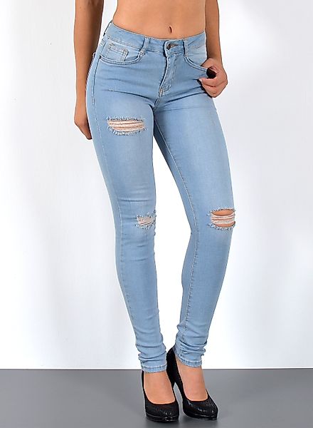 ESRA Skinny-fit-Jeans S800 Damen Jeanshose Skinny günstig online kaufen