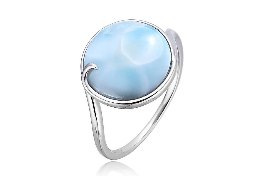 Cavill Solitärring Cavill Ring Damen 925 Sterlingsilber, 5,26 ct Larimar pa günstig online kaufen