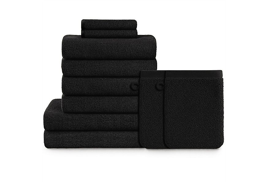 Blumtal Handtuch Set Blumtal 10 Teilig - Handtücher Set 100% Baumwolle, wei günstig online kaufen