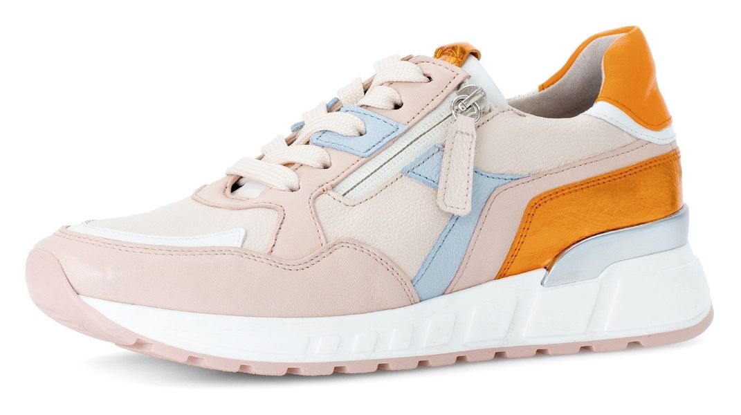 Gabor Keilsneaker "DAVOS", Halbschuh, Freiezitschuh, Schnürschuh in Weite H günstig online kaufen