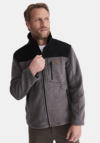 HERO by John Medoox Fleecejacke "JOEL Heavy Strick-Fleecejacke", Sherpa fle günstig online kaufen