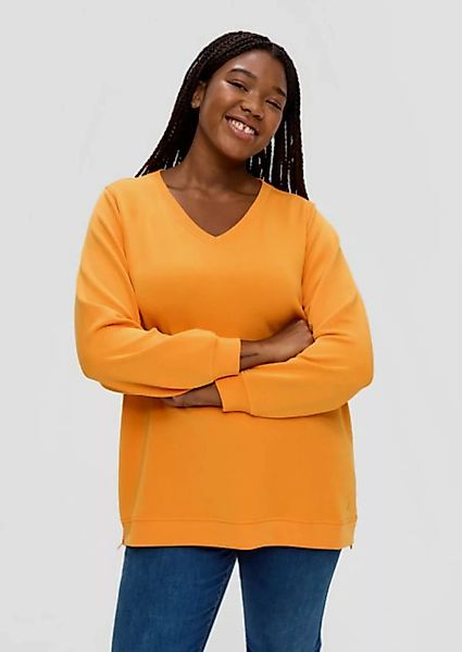 TRIANGLE Sweatshirt Sweatshirt aus Modalmix Logo günstig online kaufen