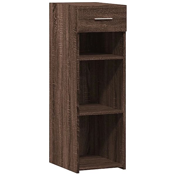 vidaXL Sideboard Braun Eichen-Optik 30x42,5x93 cm Holzwerkstoff 846312 günstig online kaufen