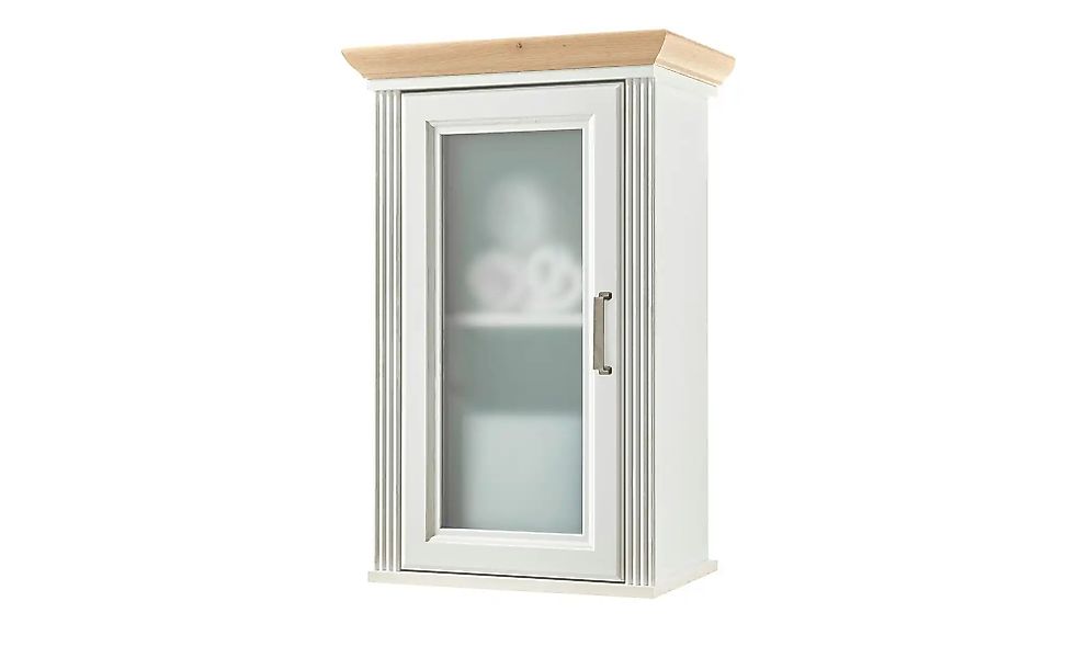 Hängeschrank  Varese ¦ weiß ¦ Maße (cm): B: 48 H: 75 T: 33.0 Schränke > Bad günstig online kaufen
