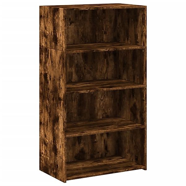 vidaXL Highboard Räuchereiche 70x41x124 cm Holzwerkstoff 846408 günstig online kaufen