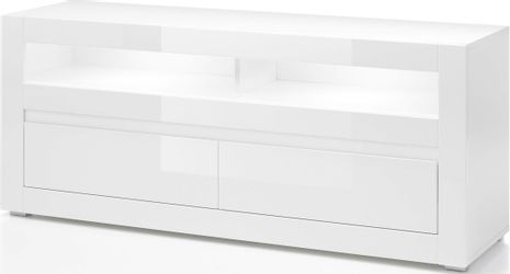 INOSIGN Lowboard "Carat" Breite 150 cm, wird mit 2 Leisten geliefert (weiss günstig online kaufen