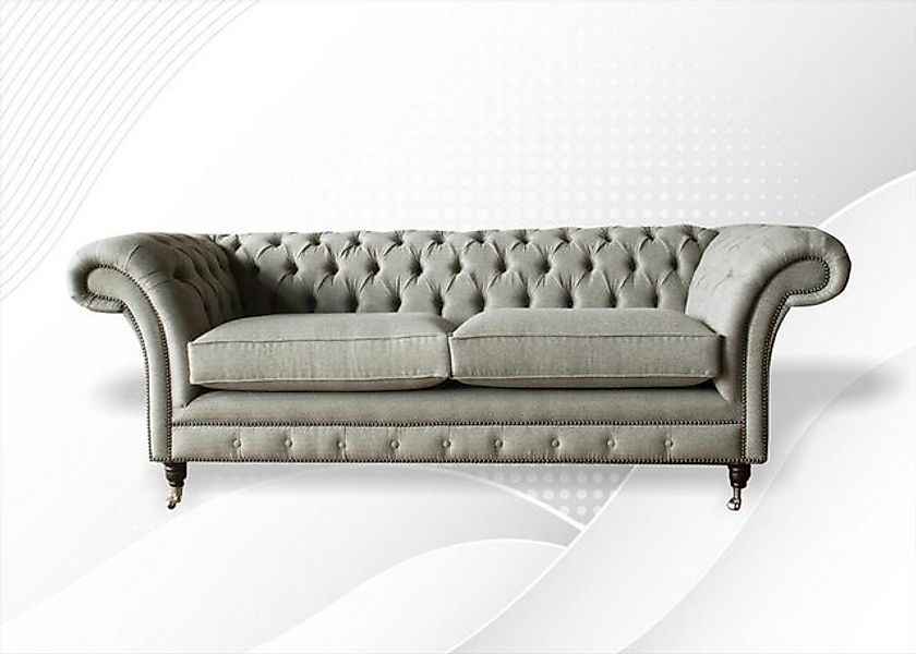 JVmoebel Chesterfield-Sofa Chesterfield Sofa hochwertig handgefertigt massi günstig online kaufen