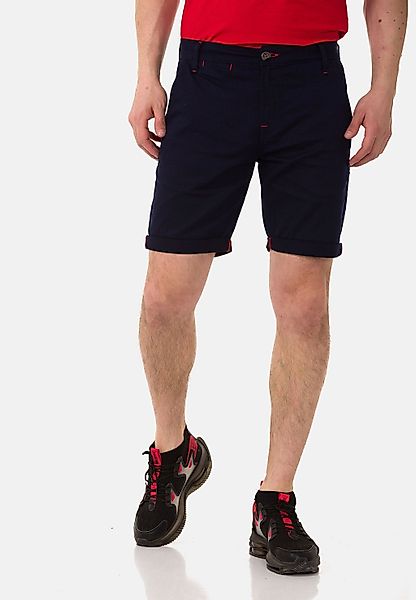 Cipo & Baxx Stoffhose "Shorts" im unifarbenen Look günstig online kaufen