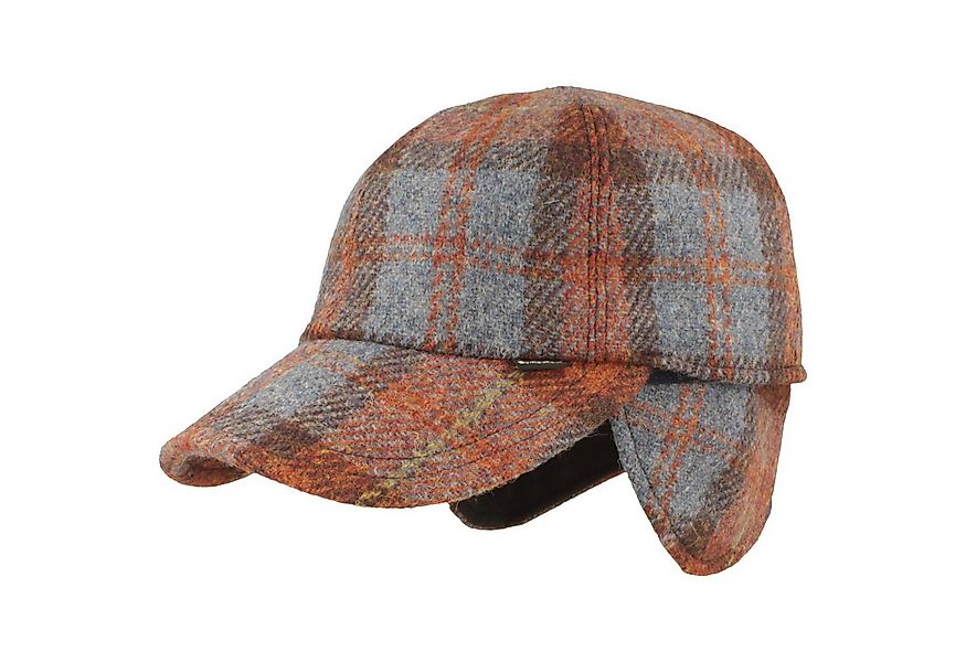 Breiter Baseball Cap BB Cap mit Ohrenschutz und Sympatex aus Wolle günstig online kaufen