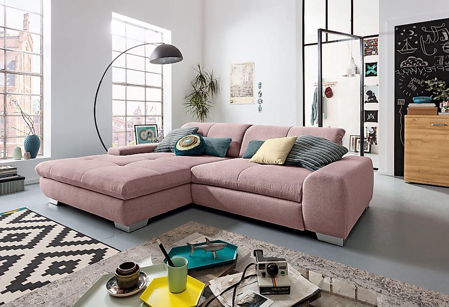 set one by Musterring Ecksofa "SO 1200 inkl. Sitztiefen- & Rückenverstellun günstig online kaufen