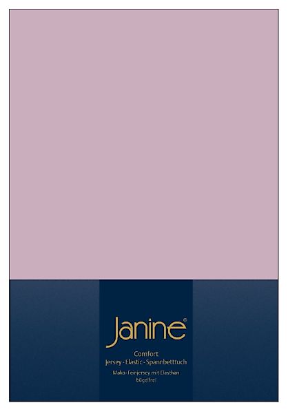 Janine Spannbetttuch Comfort - Elastic-Jersey, Mako-Feinjersey, Bettlaken R günstig online kaufen