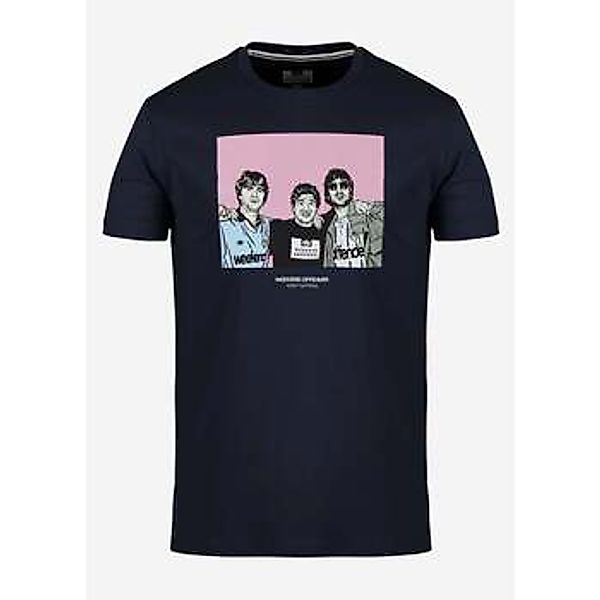 Weekend Offender  T-Shirts & Poloshirts Diego T-Shirt - Marineblau günstig online kaufen