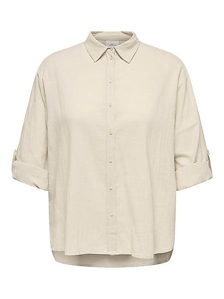 ONLY CARMAKOMA Langarmbluse CARTIZANA COTTON L/S SHIRT WVN NOOS günstig online kaufen