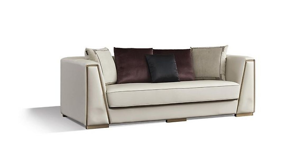 Xlmoebel Sofa Neu Medusa Leder Sofa Set mit 3-Sitzer Couch und 2-Sitzer Cou günstig online kaufen