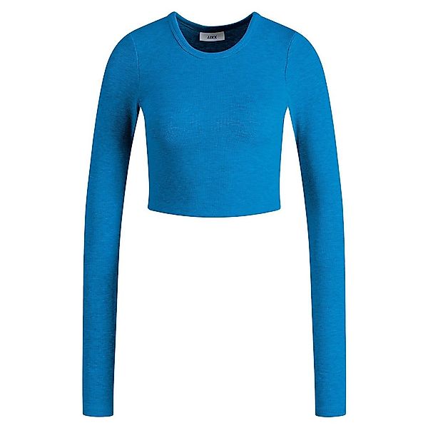 Jjxx Feline Rib Langarm T-shirt L Brilliant Blue günstig online kaufen