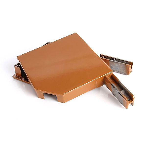 Avosdim Alu Blendkappen 45 Grad 137mm Golden Oak günstig online kaufen