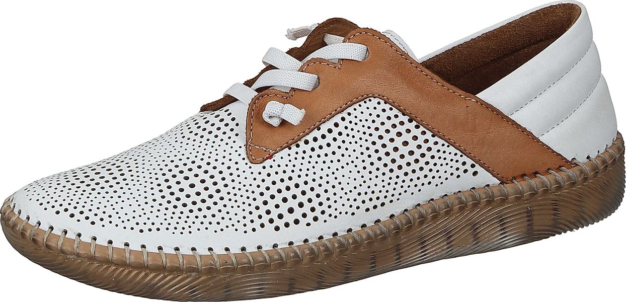Manitu Slipper Schnürschuh aus echtem Leder günstig online kaufen