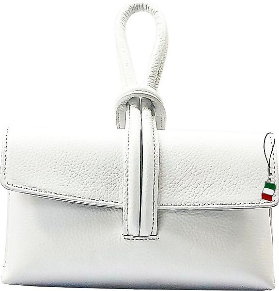 FLORENCE Umhängetasche Florence Tasche weiß Leder Abendtasche (Abendtasche) günstig online kaufen
