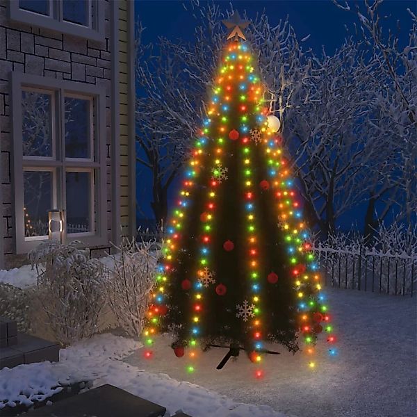 Weihnachtsbaum-lichternetz Mit 300 Leds Bunt 300 Cm günstig online kaufen