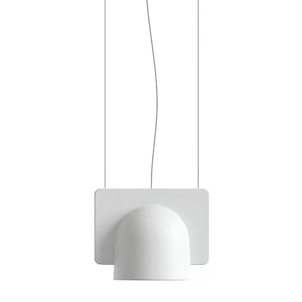 Fontana Arte - Igloo 1 LED Pendelleuchte - weiß RAL 9002/LxB 22x17,8cm/2700 günstig online kaufen