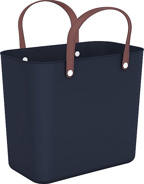ROTHO Einkaufsbeutel Rotho Einkaufskorb 25 L Albula midnight blau günstig online kaufen