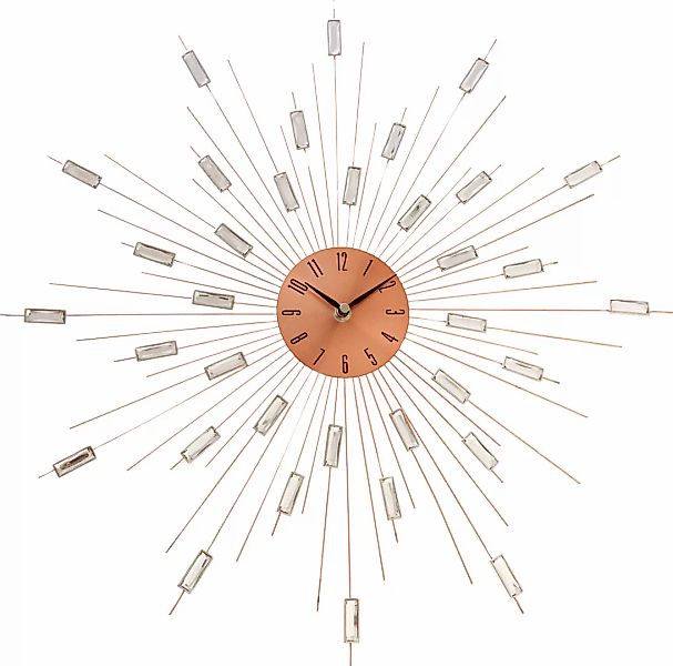 Myflair Möbel & Accessoires Wanduhr ""Prisma"", XXL, rund, Ø 50 cm, mit Sch günstig online kaufen