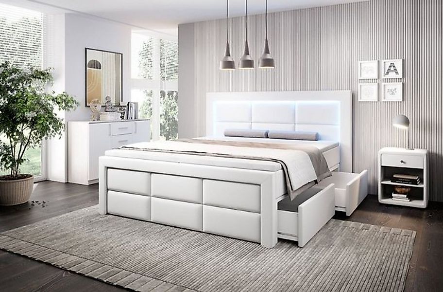 Lukas Möbel Boxspringbett Boxspringbett Aston mit günstig online kaufen