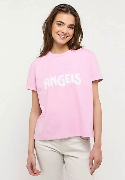 ANGELS Rundhalsshirt T-Shirt Angels Logo Print günstig online kaufen