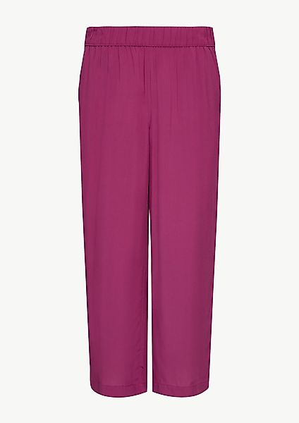 s.Oliver Stoffhose Culotte aus fließender Viskose günstig online kaufen