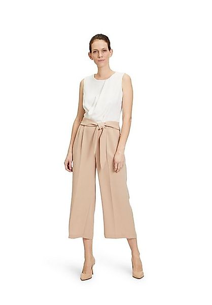 Betty&Co Overall Betty & Co Jumpsuit ohne Arm (1-tlg) Falten günstig online kaufen