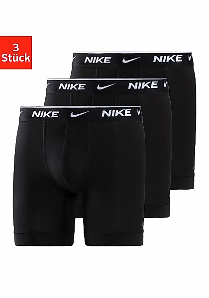 NIKE Underwear Boxer "BOXER BRIEF 3PK", (Packung, 3 St., 3er), mit Logo-Ela günstig online kaufen