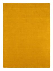 carpetfine Wollteppich "Gabbeh Lola Uni" rechteckig 14 mm Höhe mit natürlic günstig online kaufen