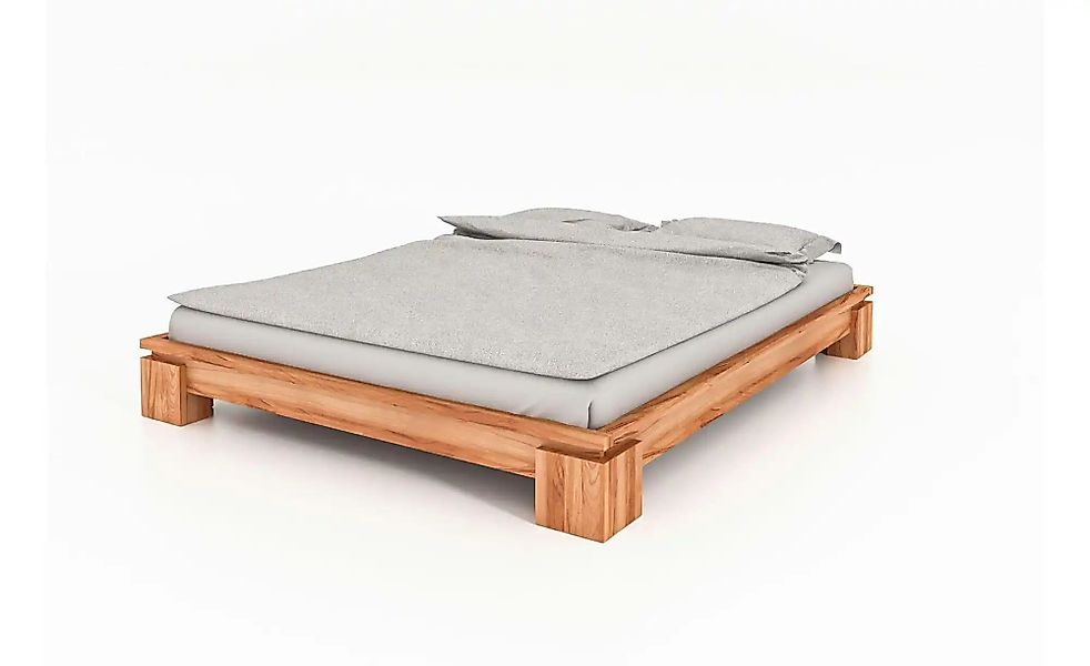 Massivholzbett ohne Kopfteil Theo ¦ holzfarben ¦ Maße (cm): B: 108 H: 25 Be günstig online kaufen