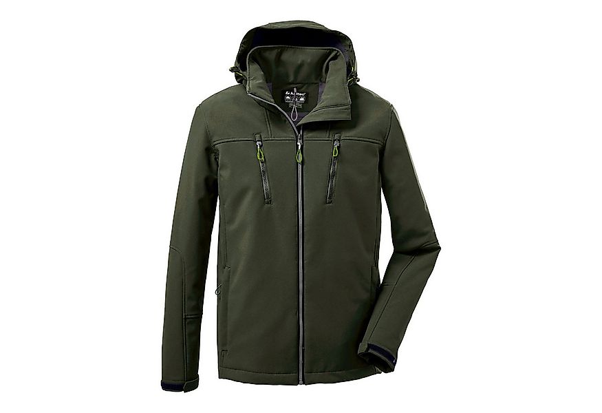 Killtec Funktionsjacke KOW 163 MN SFTSHLL JCKT mit abzippbarer Kapuze günstig online kaufen