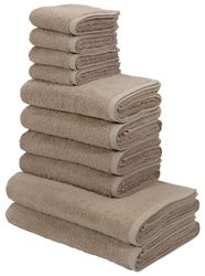 my home Handtuch Set Merida, Duschtücher, günstig online kaufen