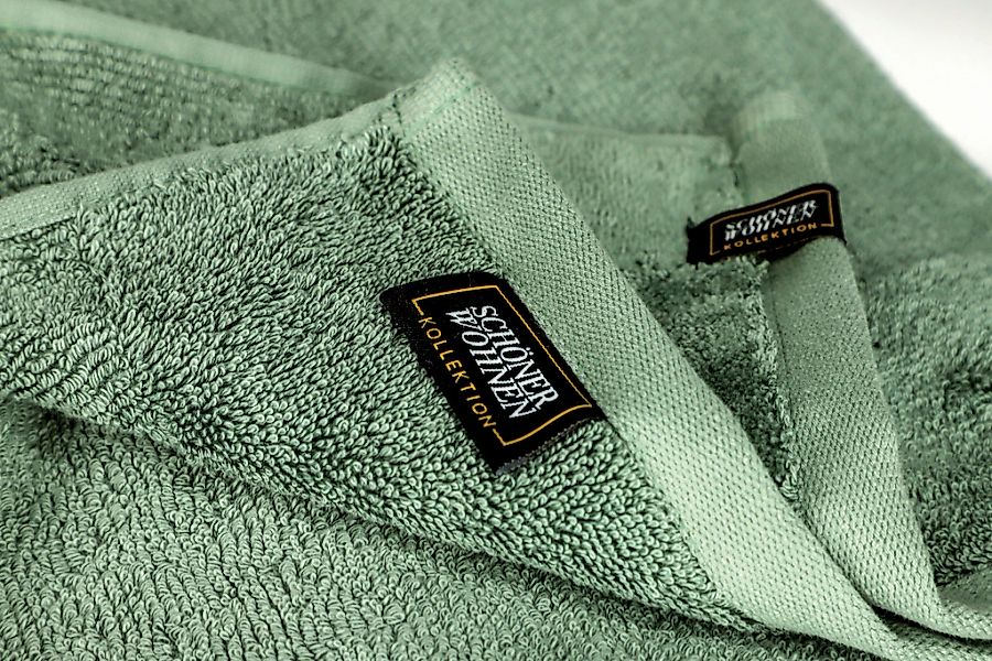 SCHÖNER WOHNEN-Kollektion Gästehandtücher "Sense" mit Velourborte, hautschm günstig online kaufen