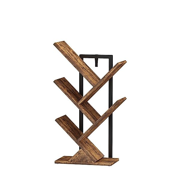 Vicco Bücherregal Fyrk, Antikholz/Schwarz, 34 x günstig online kaufen