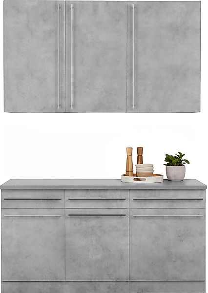 wiho Küchen Pantryküche "Chicago", ohne E-Geräte, Breite 160 cm günstig online kaufen