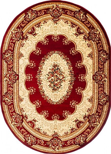 Tapiso Teppich YESEMEK OVAL, oval, Höhe: günstig online kaufen