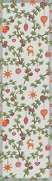 EKELUND MASTER WEAVERS 1692 Tischläufer Tischläufer Julefröjd 599 35x120 cm günstig online kaufen