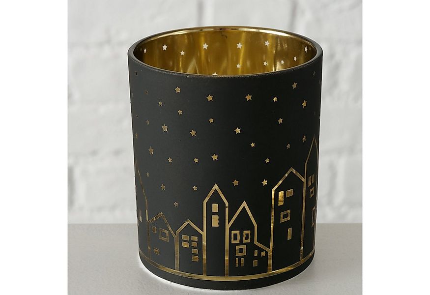 BOLTZE GRUPPE GmbH Windlicht Boltze Windlicht Little Town 2-teilig 2012905 günstig online kaufen