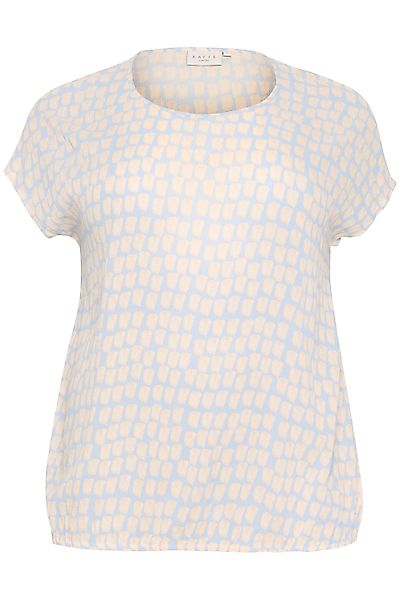 KAFFE Curve Kurzarmbluse Kurzarm-Bluse KClokana Große günstig online kaufen