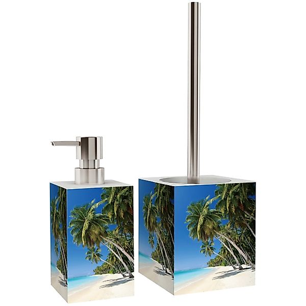 Sanilo Badaccessoire-Set mit Motiv, viele schöne Seifenspender und WC Bürst günstig online kaufen