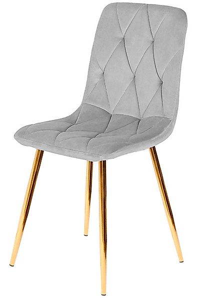 GTM Design 4-Fußstuhl Modern Polster Küchenstühle günstig online kaufen