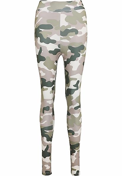 URBAN CLASSICS Leggings "Urban Classics Damen Ladies High Waist Camo Tech L günstig online kaufen