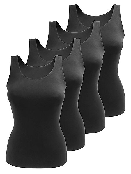 Yenita® Unterhemd Tank Top (4-St) in günstig online kaufen